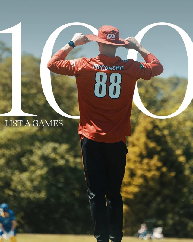 Congratulations to @colemcconchie who brought up 100 List A games today 🔥🔥#canterburykings