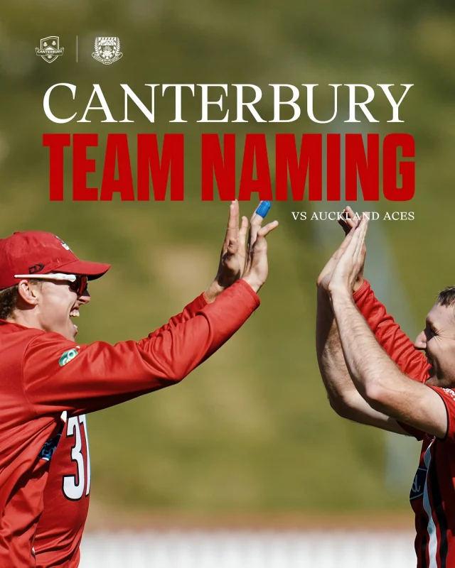 TEAM SHEET
Our 12 to take on Auckland tomorrow in RD3 of the Ford Trophy at HagleyTom Latham returns from Blackcaps duties and replaces Rhys Mariu in the squad#canterburykings