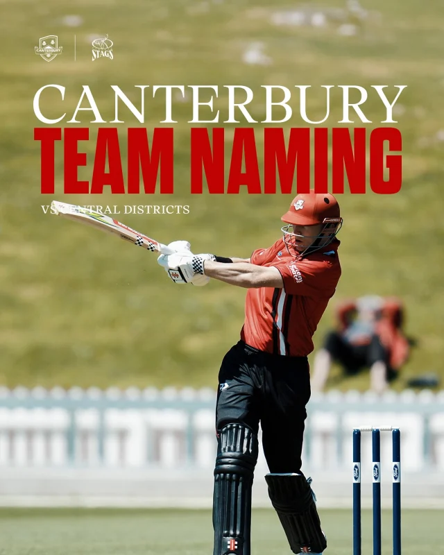 Our 12 remains unchanged to take on @centralstags in our first match at Mainpower Oval 🔥👊@nzcricketofficial#canterburykings