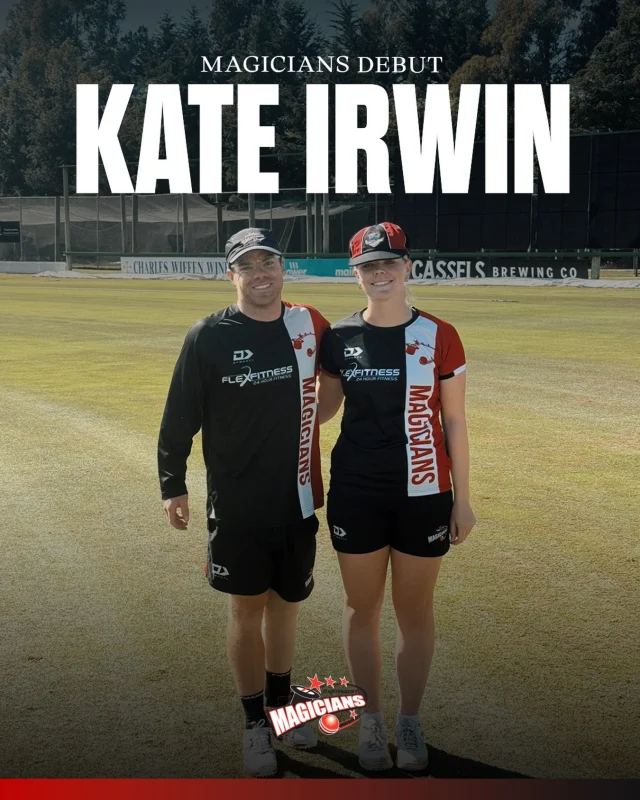 Congratulations @kateirwin5 on making her Magicians debut today 👏 👏#canterburymagicians