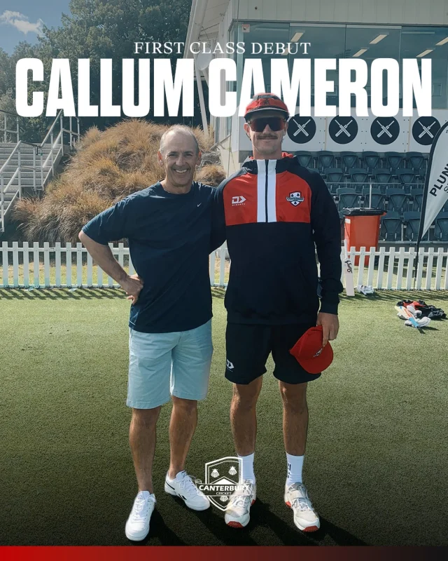 Special moment for Callum Cameron today making his First Class Debut for today ❤️🖤#canterburykings