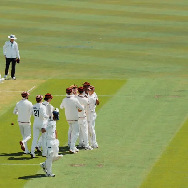 Celebrations for @callum_t_cameron first First Class wicket 🔥#canterburykings