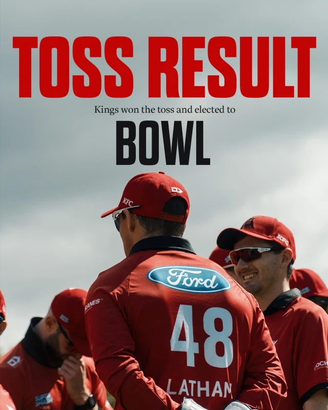 Kings are having a bowl in HamiltonFirst ball 2:10pm, LIVE & Free on TVNZ+ and TVNZ Duke#canterburykings