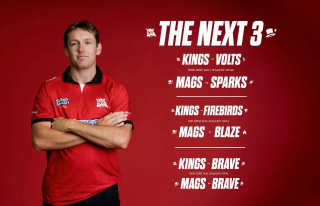 The Next 33 Double Headers in 5 Days, all at the great Hagley Oval!Grab your tickets now to 1, 2 or 3 of the Match Days to see all the Super Smash action 💥#canterburycricket