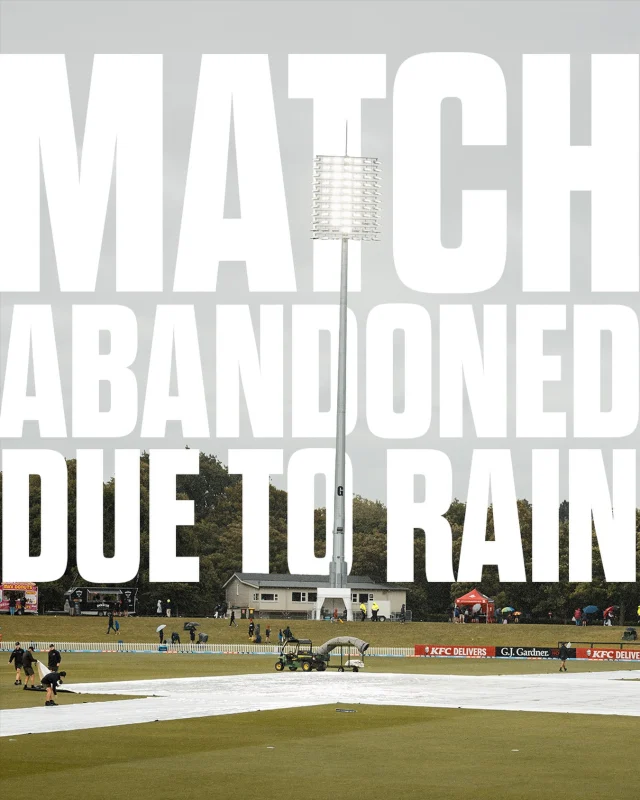 Match Abandoned due to rain ☔️Unfortunate result, leaving our finals fate up to chance when tomorrow#canterburykings
