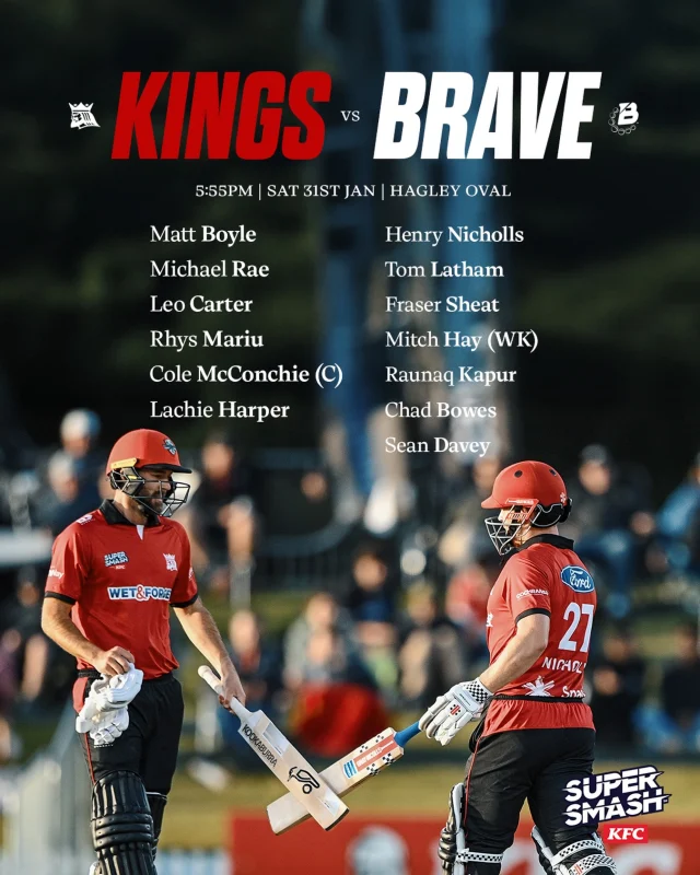 It all comes down to this5:55pm | Hagley Oval
📸 @photosportnz#canterburykings