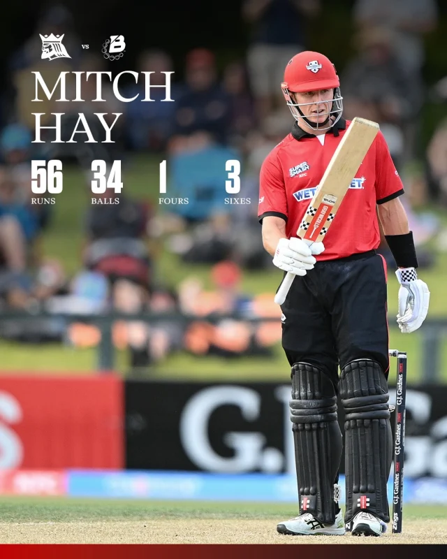 50s from @mitchyhay & @leo_carter_ fueling the back end of the Kings innings#canterburykings