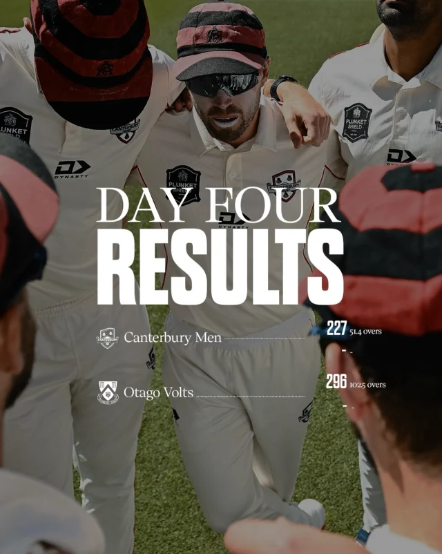 A few days of rain and RD5 vs Otago ends in a draw 🌧️#canterburykings