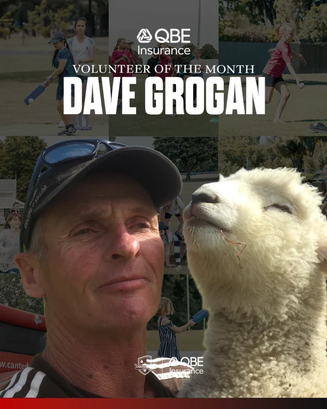 The QBE Insurance Volunteer of the Month for February goes to Dave Grogan from Methven Cricket Club!Dave Grogan has been an exceptional contributor to the game both locally in Methven and more widely in Mid CanterburyCongratulations Dave, well deserved for a true stalwart of the game!#canterburycricket #communitycricket