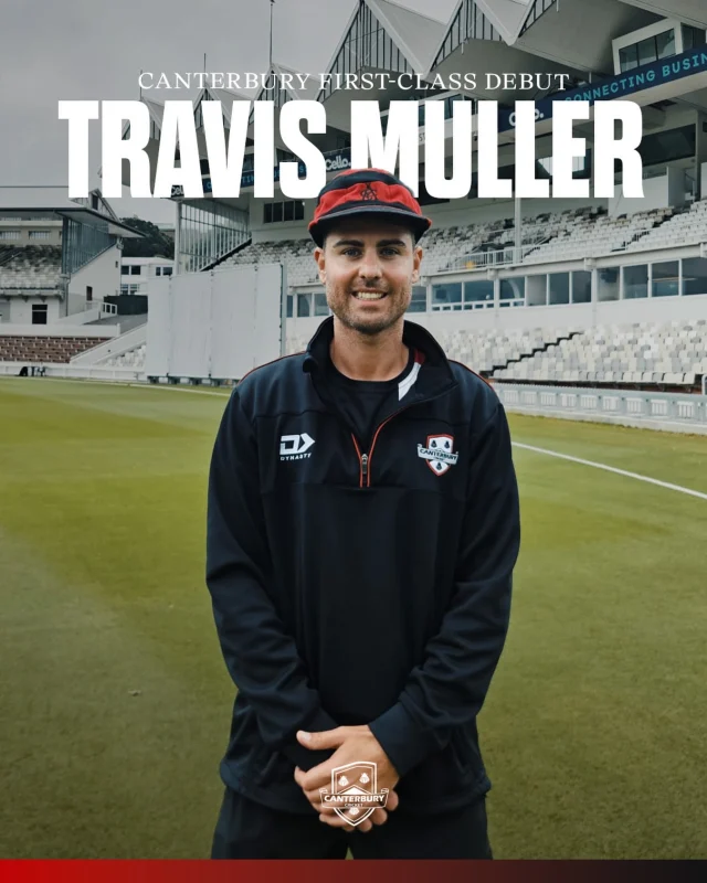 Congratulations to @travis.muller10 on making his Canterbury First-Class Debut against the Firebirds this week!#canterburykings