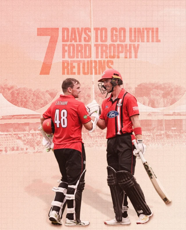 Ford Trophy returns in just ONE WEEKS TIME 🔥

The Canterbury Men will head north as they take on Auckland at Kennards Hire Community Oval, Next Wednesday 🔴⚫️

#canterburykings