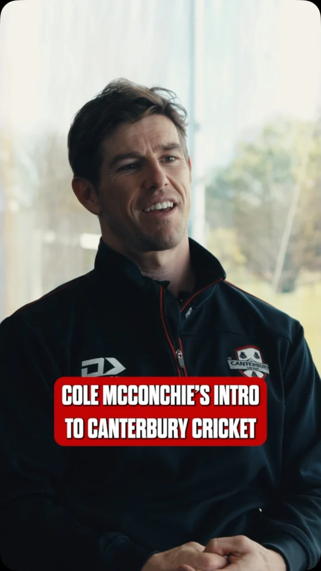 Cole McConchie’s Introduction to Canterbury Cricket ❤️🖤

Full Interview out Friday on the Canterbury Cricket YT Channel

#canterburykings